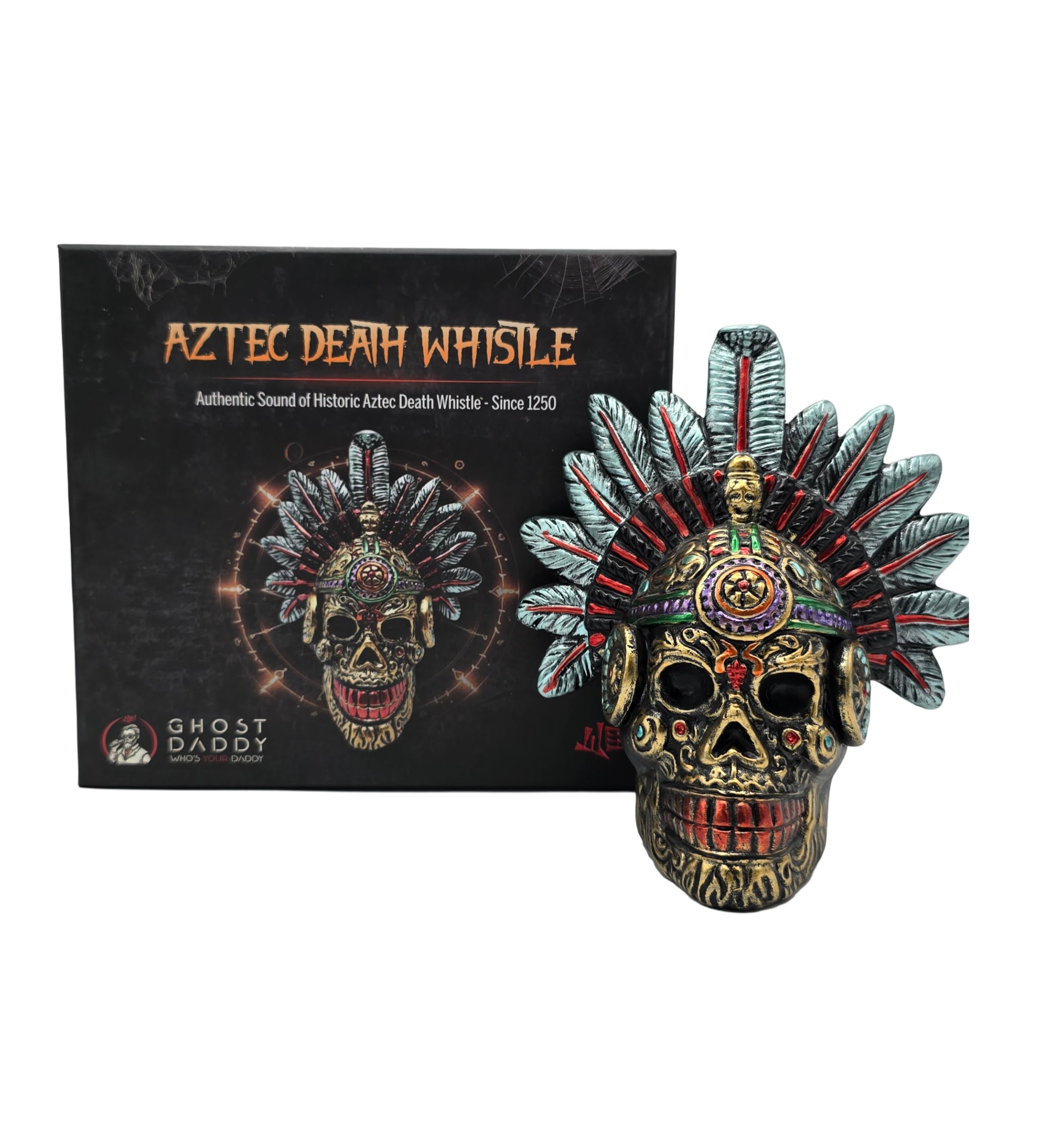 デバイスワークスSKULL DERUTAS DEATH Amazon.com: Aztec Screaming Death Whistle: Large 7