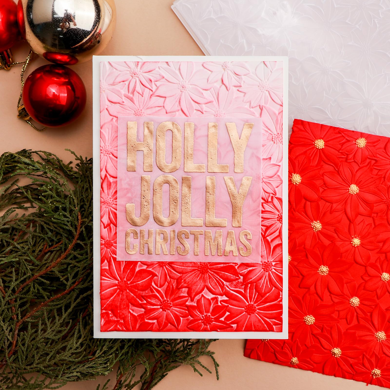 Cartella Goffratura 3D Briartw - Motivo Albero Natale Per Biglietti E Scrapbooking