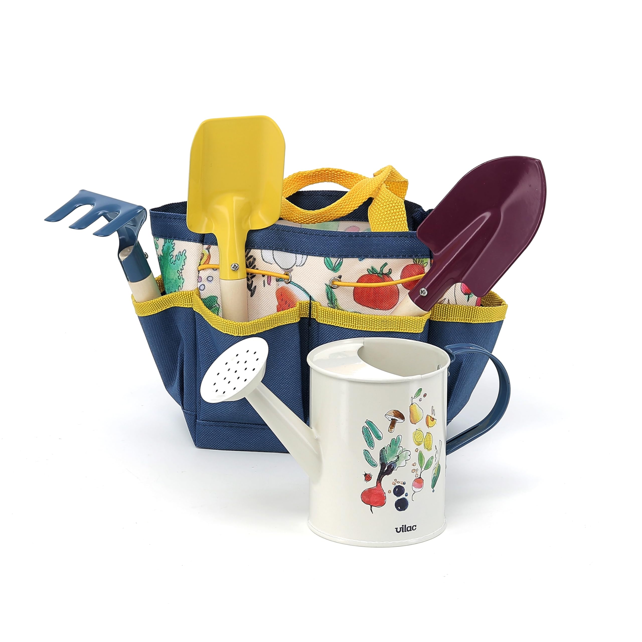Vilac - Set de Jardinage Mon Petit Potager 5 Pièces - Enfants 3 Ans+