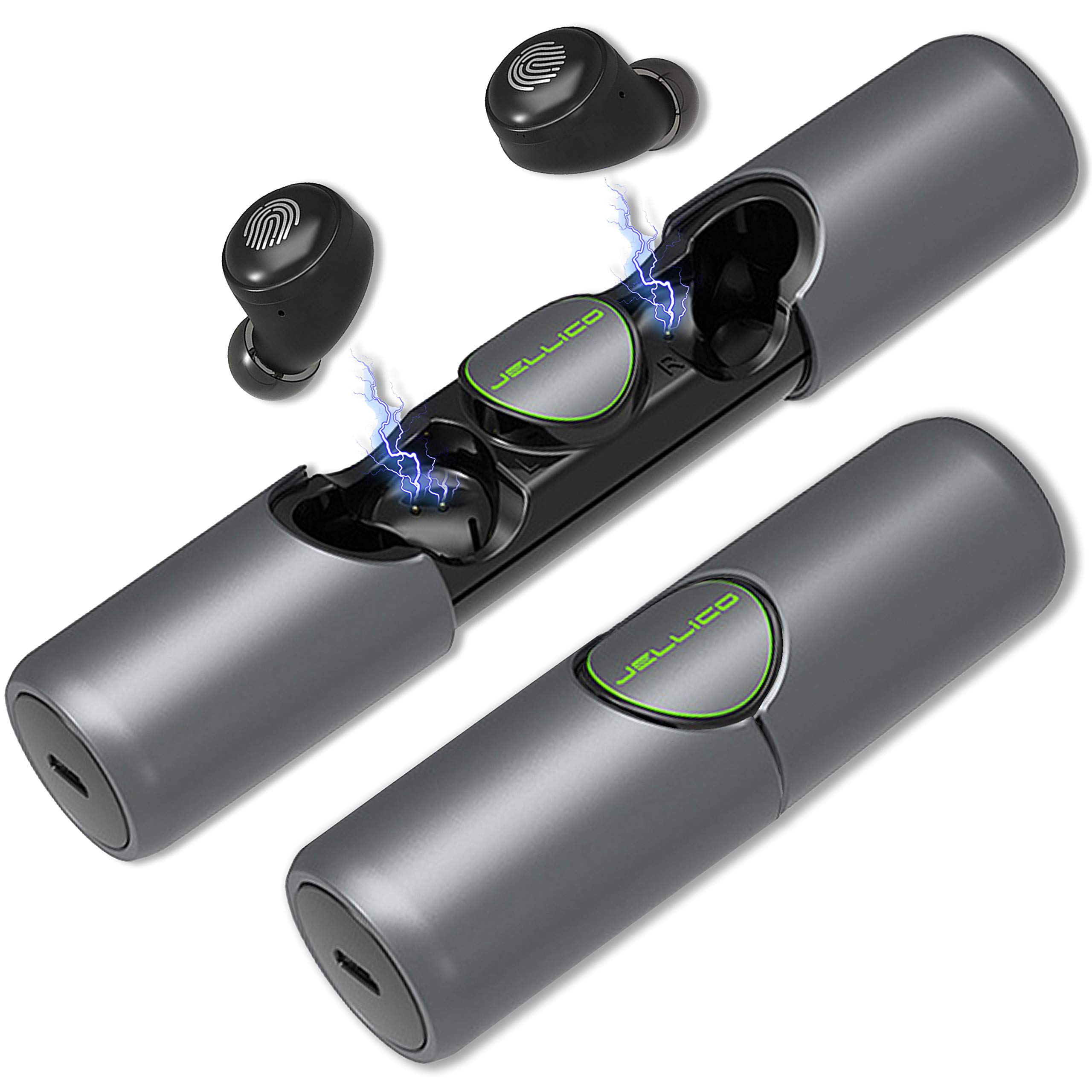 JELLICO TWS-3 Earbuds Instant Pairing Technology with phone showing Bluetooth settings