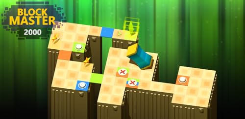 Block Master 2000 - Quebra-cabeça de bloco rolante em plataforma