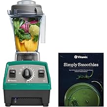 Licuadora Vitamix Propel 510 con libro de cocina Simply Smoothies, 3 programas de mezcla preestablecidos, grado profesional, recipiente de 48 oz, esmeralda