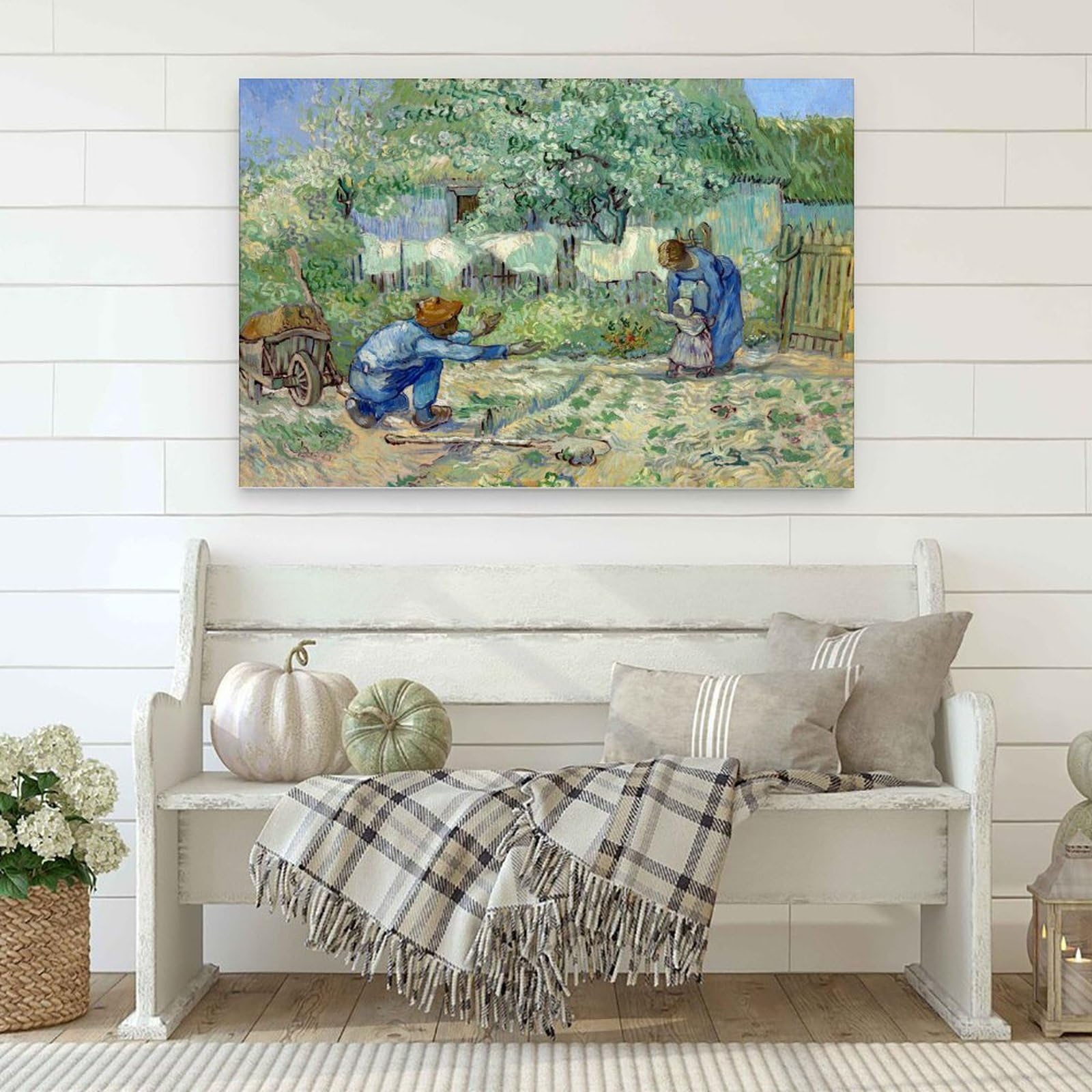 Amazon.co.jp: フィンセント・ファン・ゴッホ 1890年作「最初の一歩