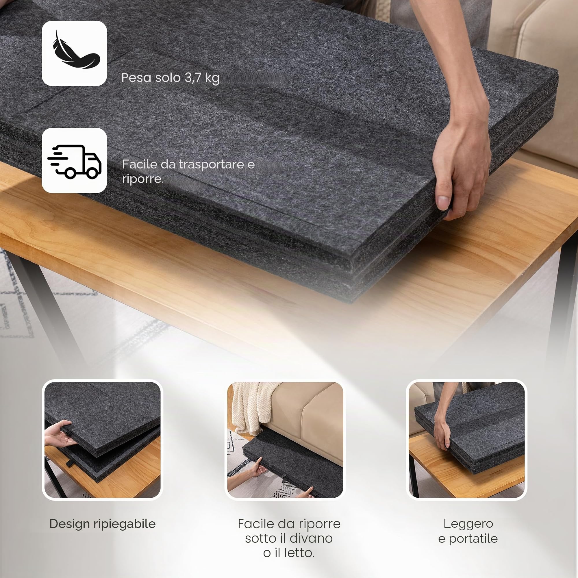 Lavievert Tavola puzzle inclinabile da 2000 pezzi, con 8 cassetti colorati, in feltro leggero e regolabile, con supporto e copertura, tavolo pieghevole e portatile con spazio per adulti