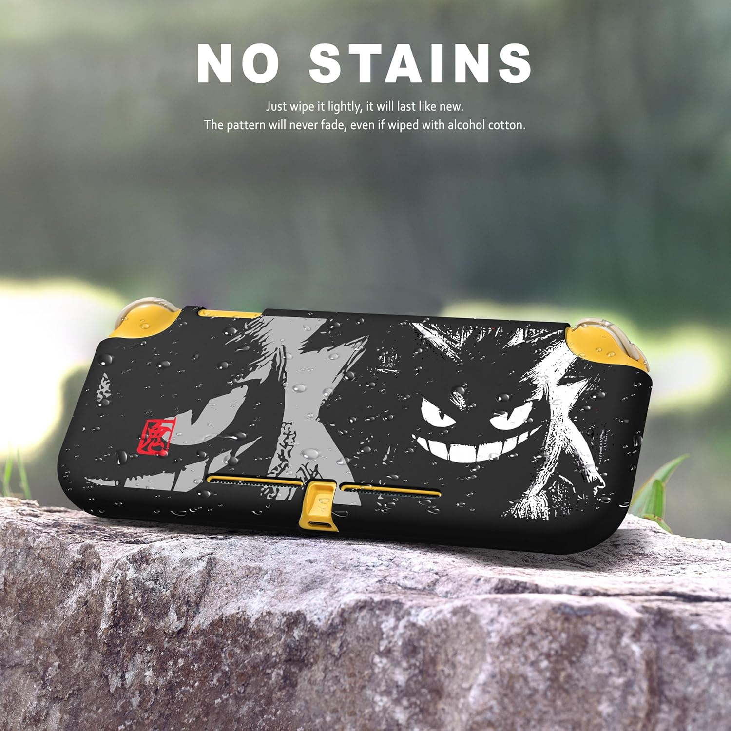 Xcitifun Protective Case Designed for Nintendo Switch Lite Soft TPU Cases for Girls Boys Kids Cute Kawaii Character Cartoon Protect Shell Compatible with Nintendo Switch Lite Cover - Comics Black - Image 4