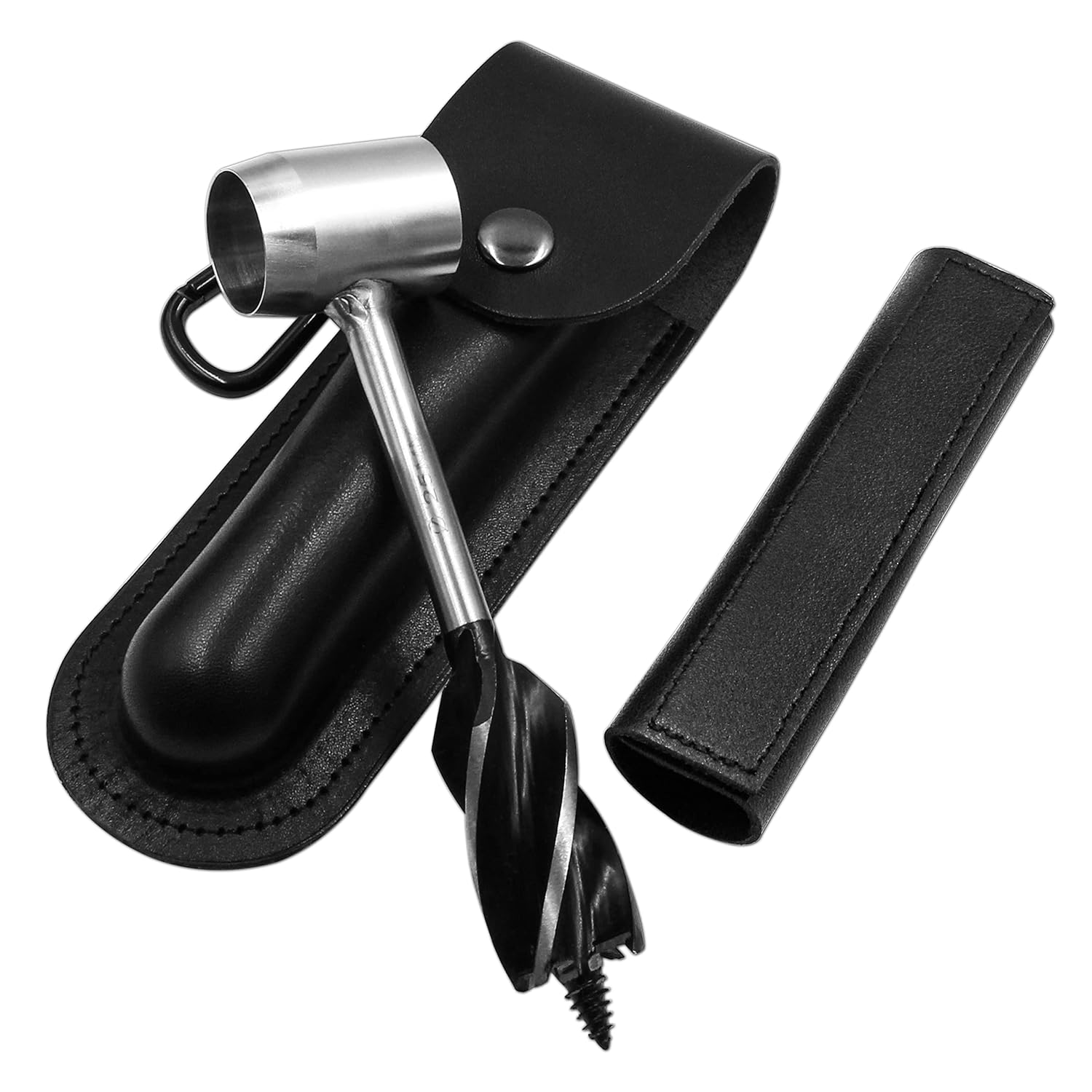 BENGKU Bushcraft Hand Auger Wrench Settlers Wrench, Scotch Eye Wood