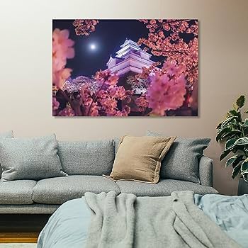 丸額飾り　夕日　松　鶴 アート　画家　インテリア 丸額飾り 夕日 松 鶴 アート 画家 インテリア