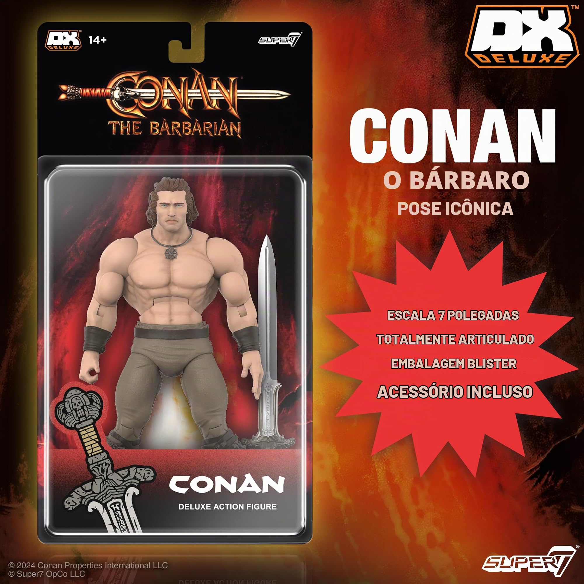 Super7 Conan The Barbarian Deluxe Iconic Pose - 7