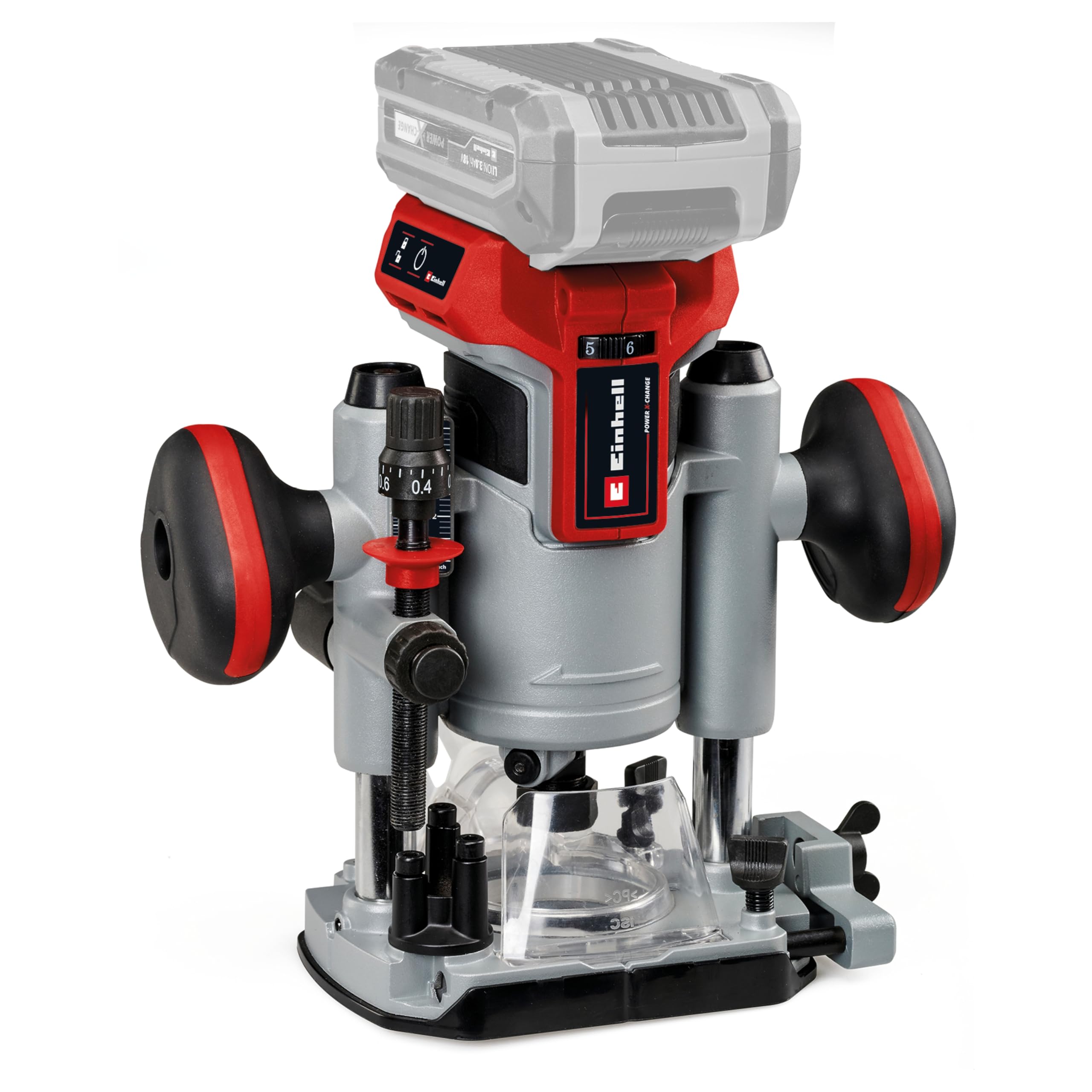 Einhell TP-RO 18 Li, affleureuse-défonceuse sans fil, 18V, moteur sans charbon