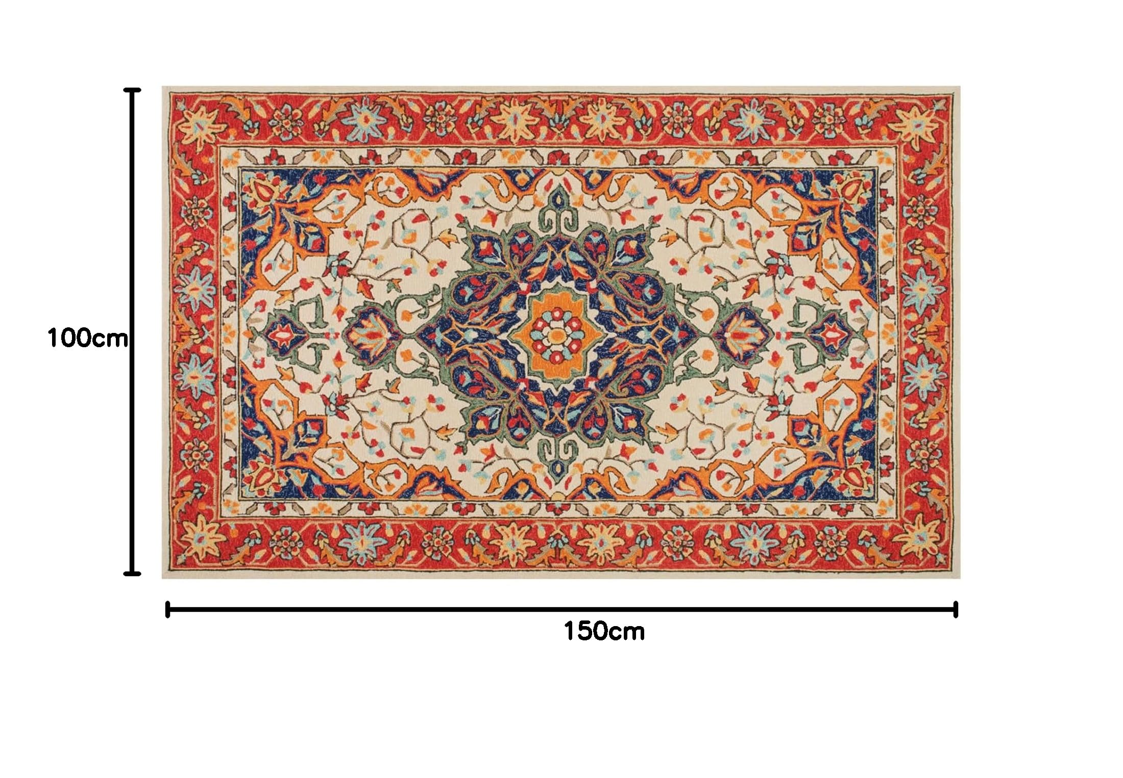 Tapis extérieur en polypropylène Spargi 1746 rose 150 x 220 cm JARDINDECO | Leroy Merlin