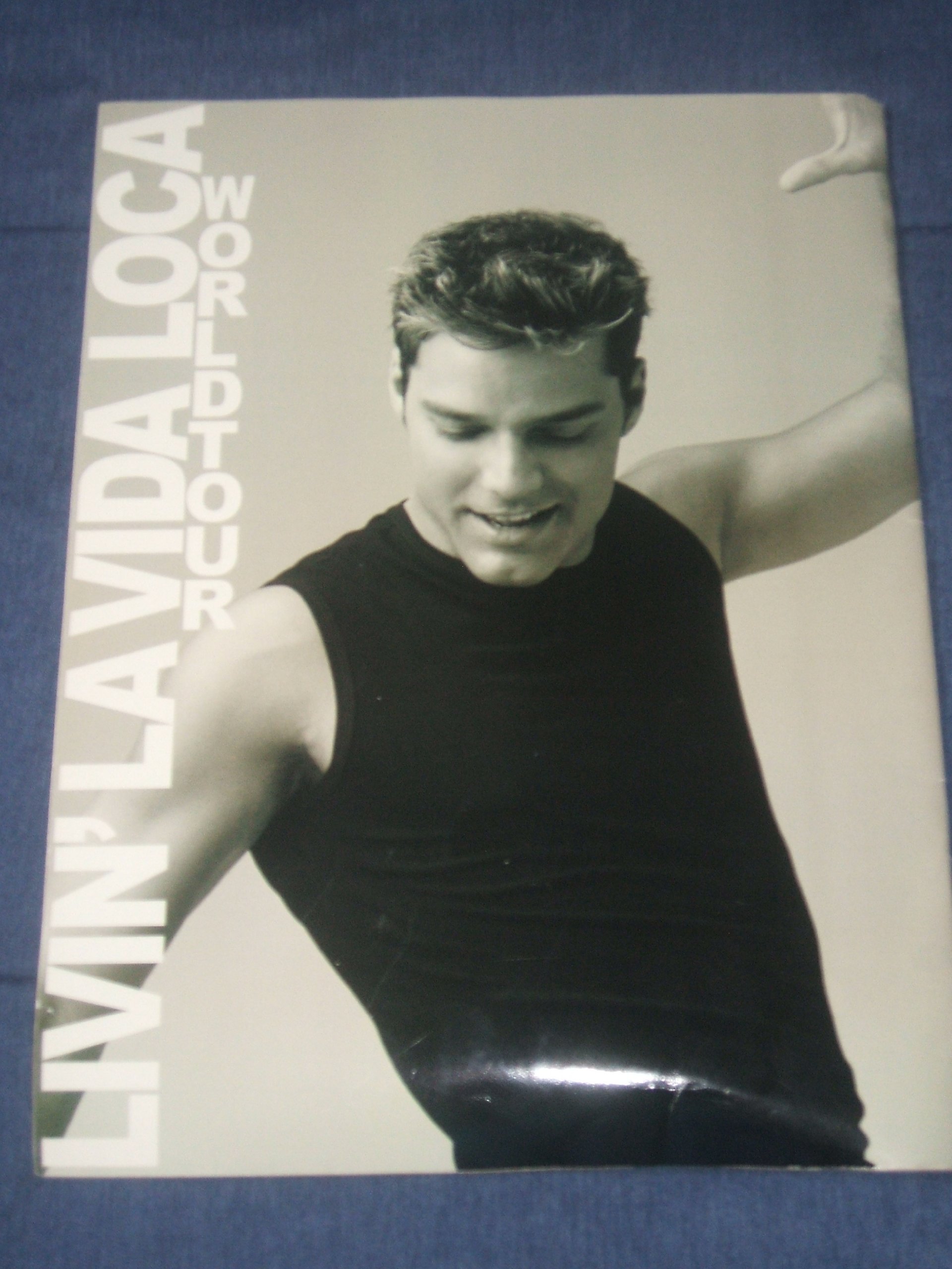 Chemise Vintage Ricky Martin LIVIN LA VIDA LOCA TOUR - XL/XXL - Y2K MTV TRL