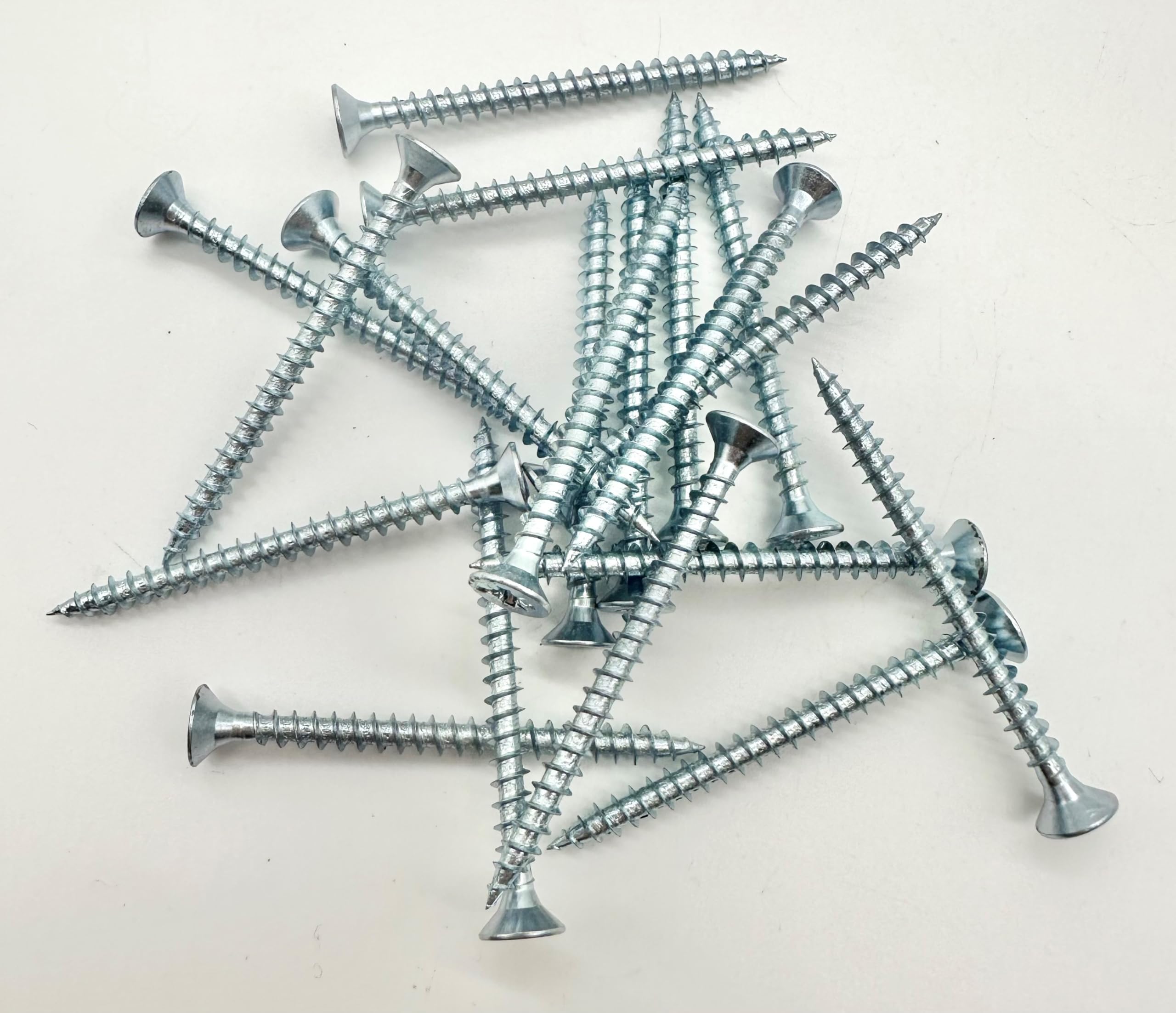 200 Pcs Silver Wood Screws Double Countersunk General Purpose (4mm x 50mm) - Image 4