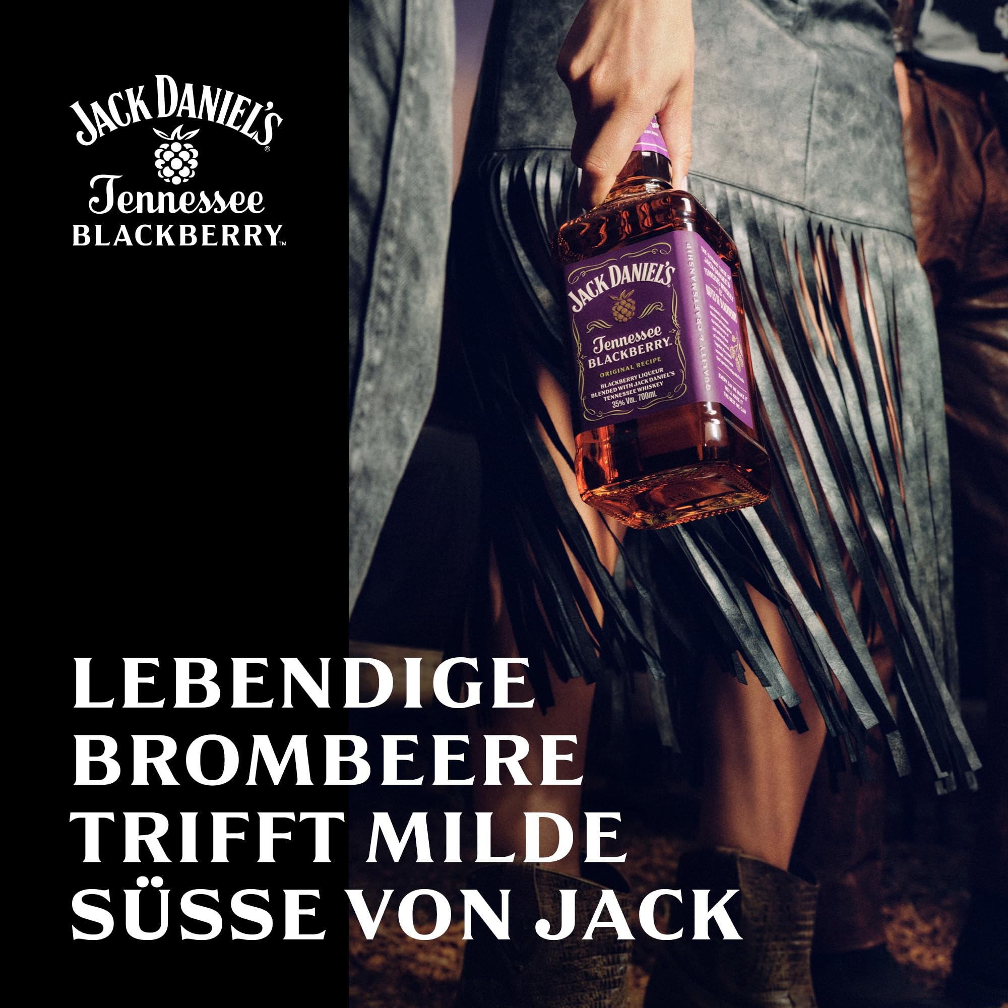 Jack Daniel's Tennessee Blackberry - Tennesee Whiskey - Gift