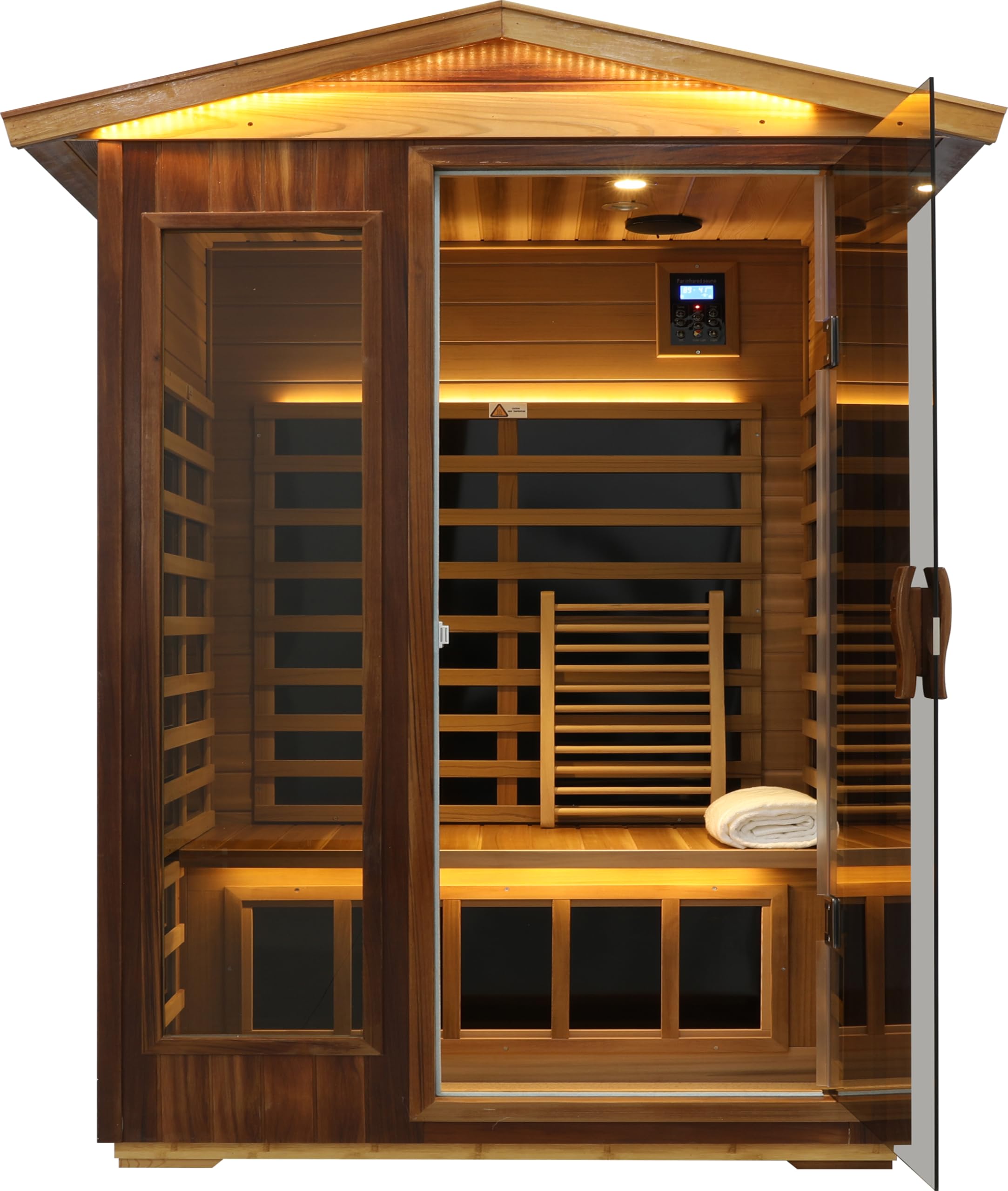LTCCDSS Ultra Low EMF Red Cedar Sauna