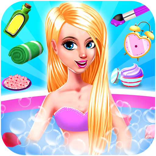 Princess at the Super Spa