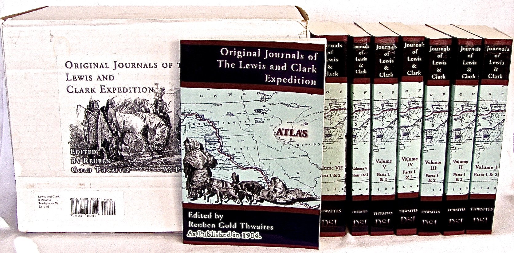 Buy Original Journals of the Lewis and Clark Expedition, 8 Volume Set — BookShops.in