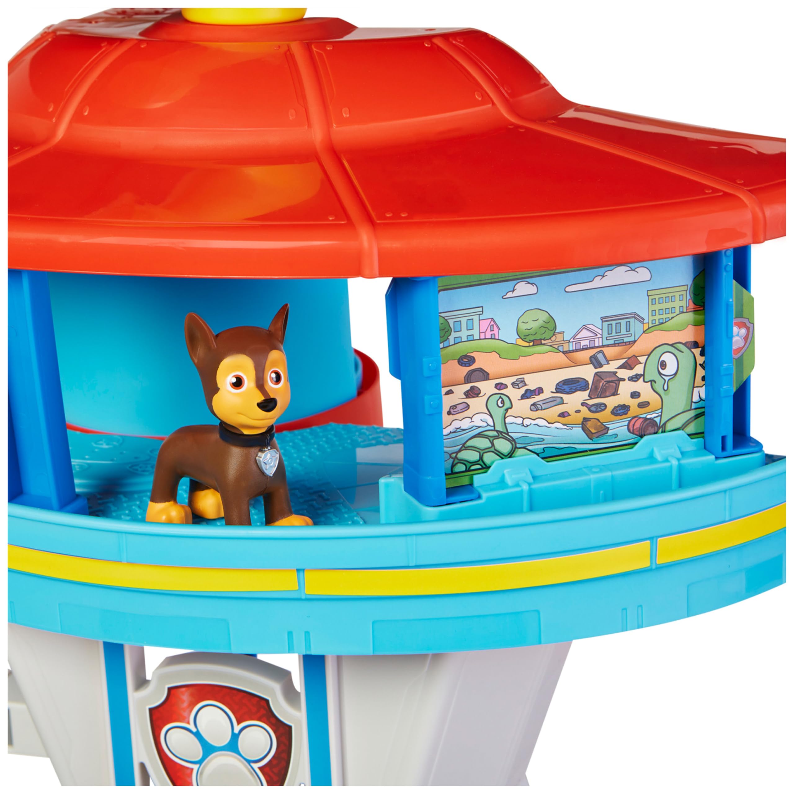 Paw Patrol, Quartier Generale, Set di Gioco Torre di Controllo, 3+ Anni
