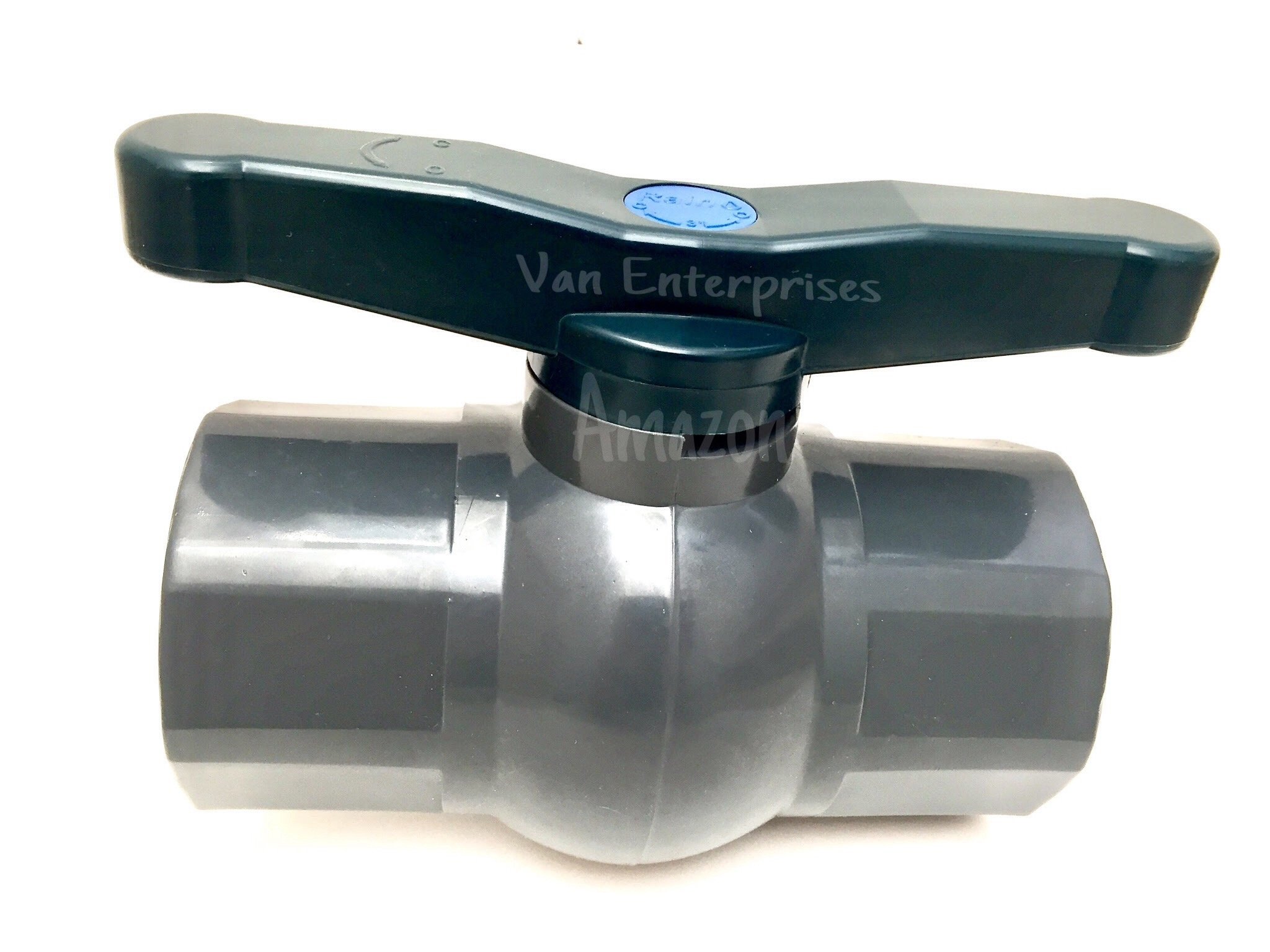 PRO Series 3" PVC Ball Valve. Schedule 80. Full Port, Compact Octagonal Ball Valve