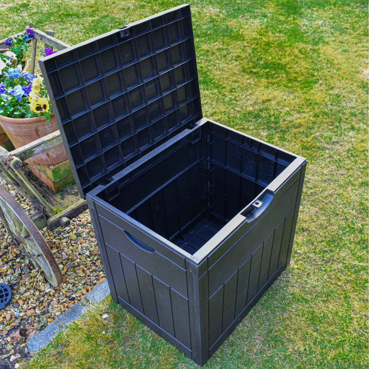 Aufbewahrungsbox Mit Deckel Gartenbox Kissenbox Outdoor Wasserdicht Aufbewahrungsbox Garten Gartenkiste Wetterfest Outdoor Box