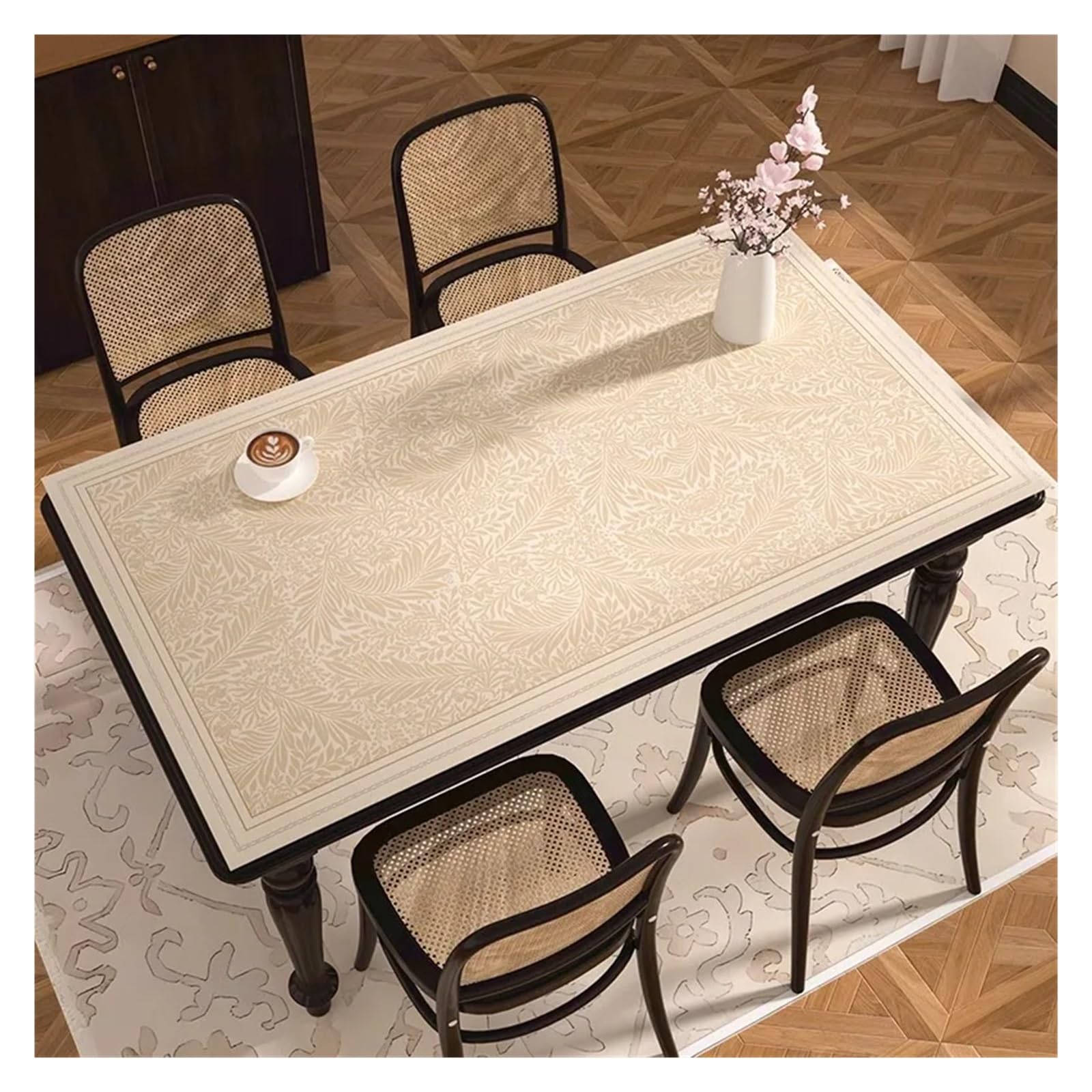 Tappetino da scrivania in pelle Tovaglia in pelle Feelings No-Wa, impermeabile, resistente al calore, ignifuga, protezione for la superficie del tavolo da tè(Color 15,80 * 140cm)