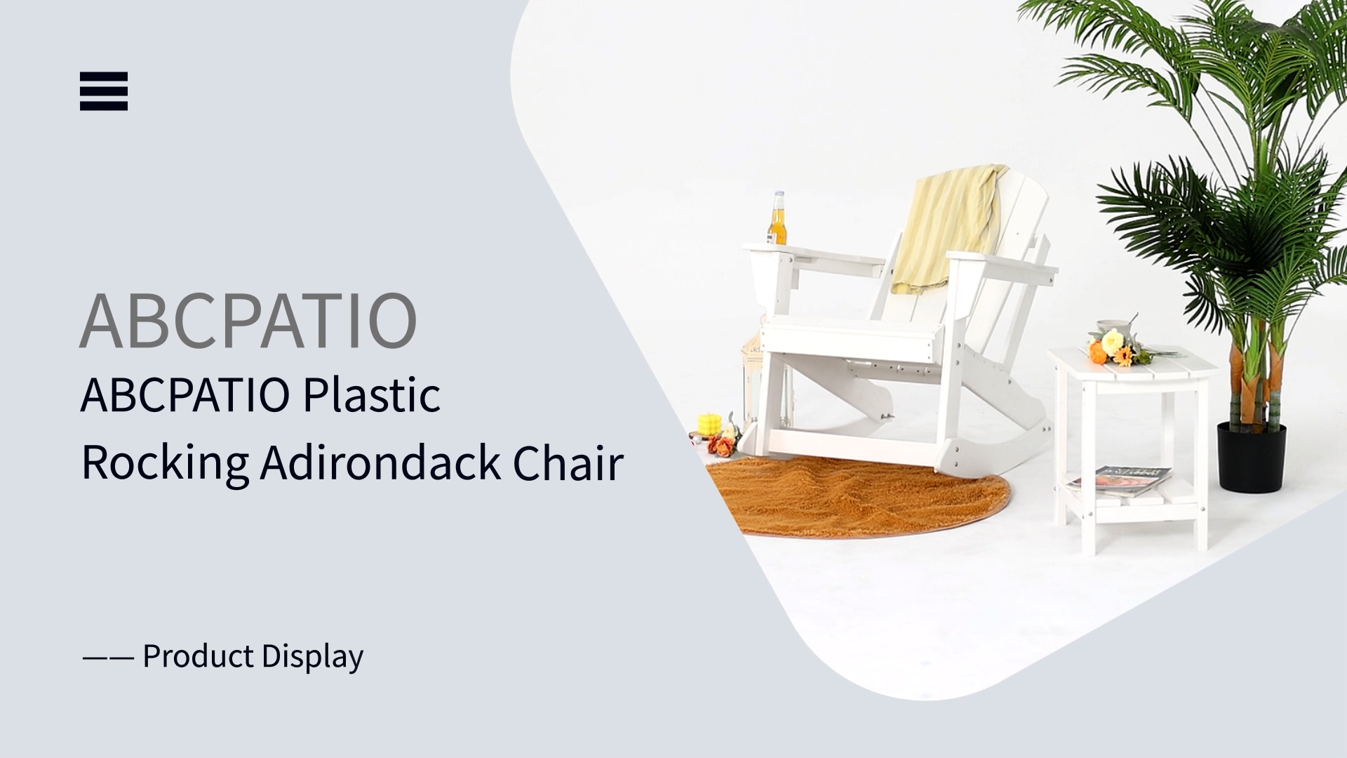 【Adul】PATIO 7-Piece Metal Outdoor Bistro Set Dining Table Set with 6 PU