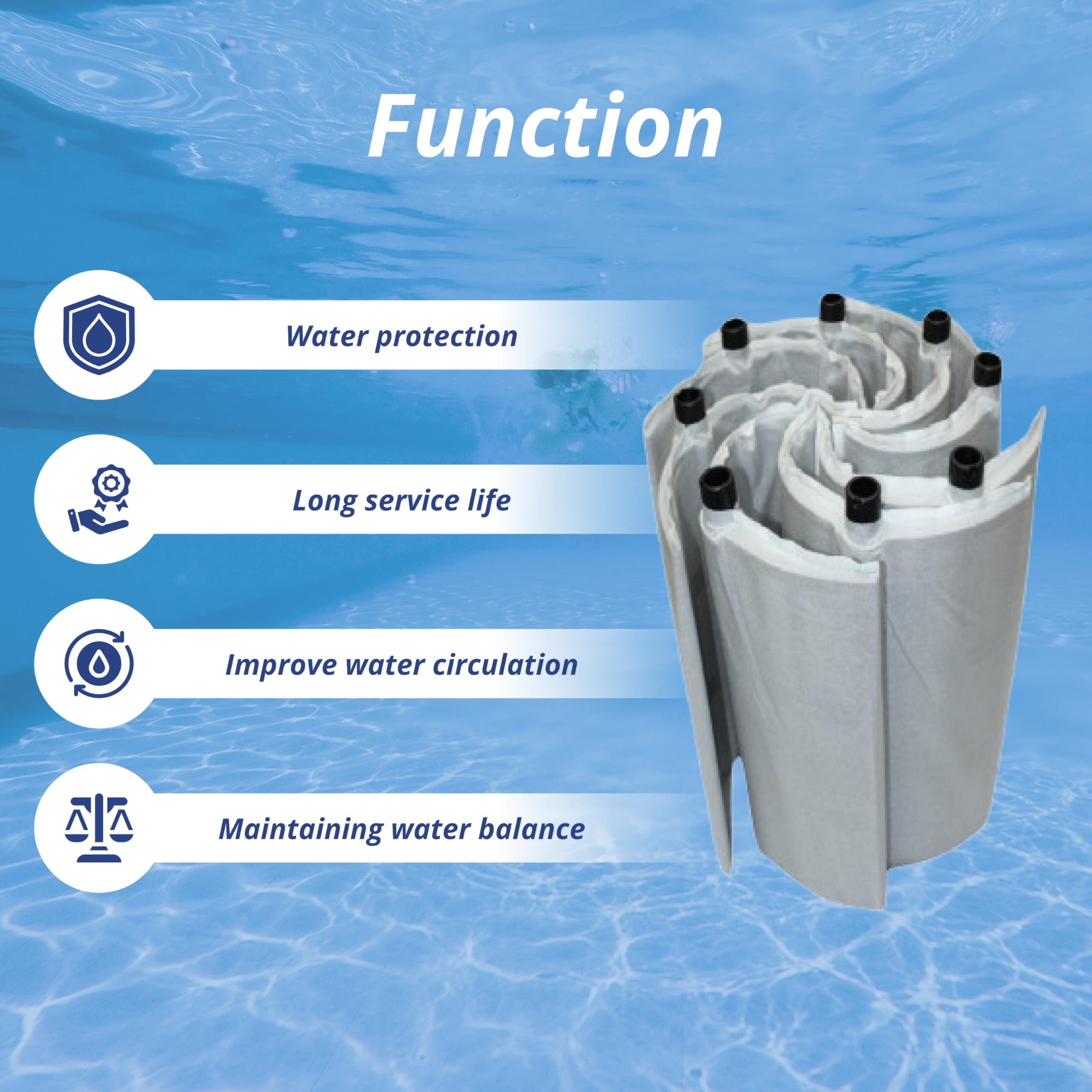 Round Pure Amazon.com: DPM Swimming Pool DE PUREX Filter Grid Replacement Set