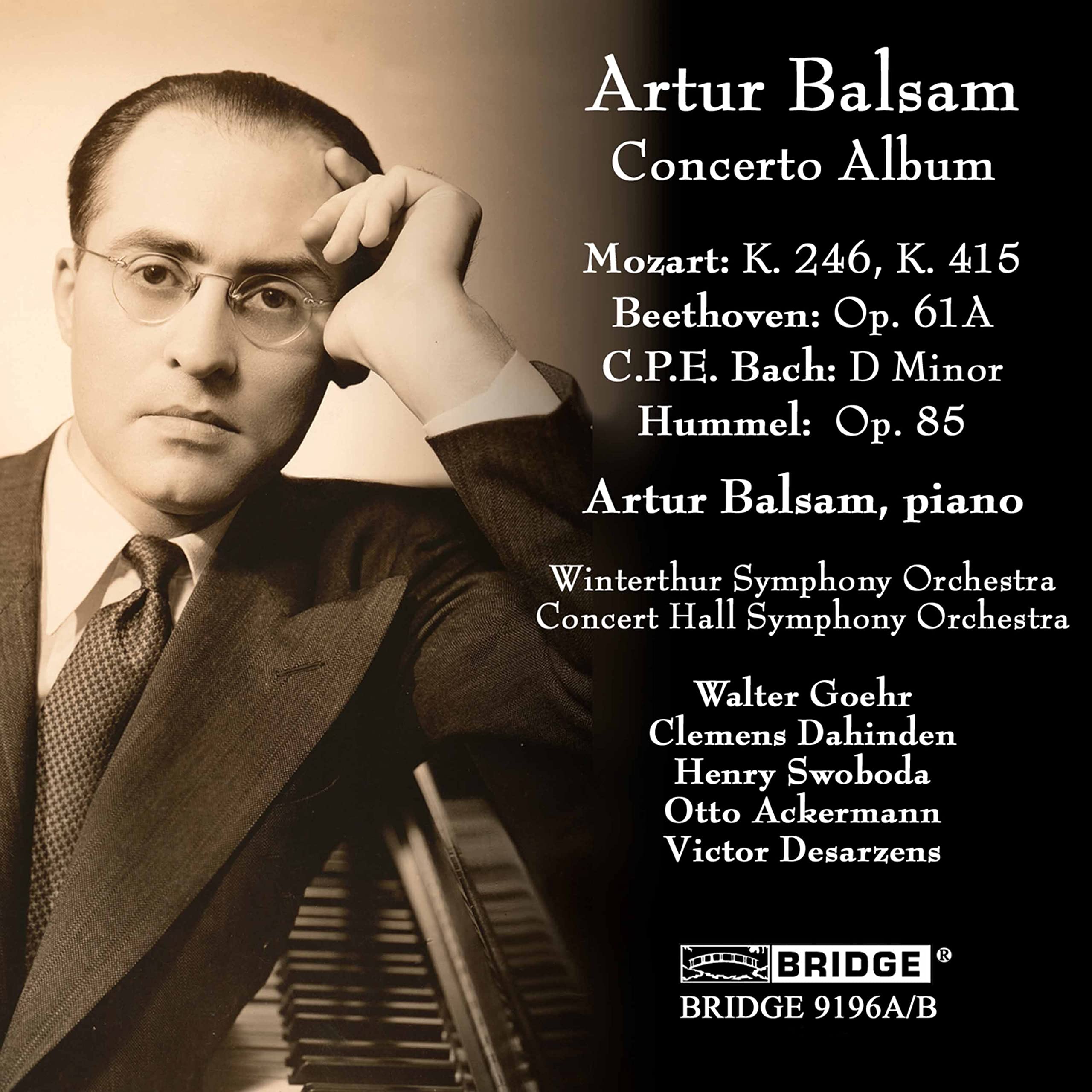 Mozart; Beethoven; CPE Bach; Hummel: Concerto Album