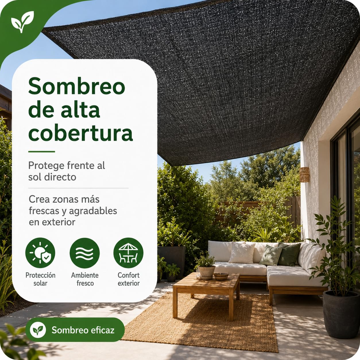 Mallas ocultación jardín Negra 2x100m, Malla Tipo Rachel sombreo, ocultación al 90%, Malla jardín Negra, Varias Medidas (2x100m, Negro)