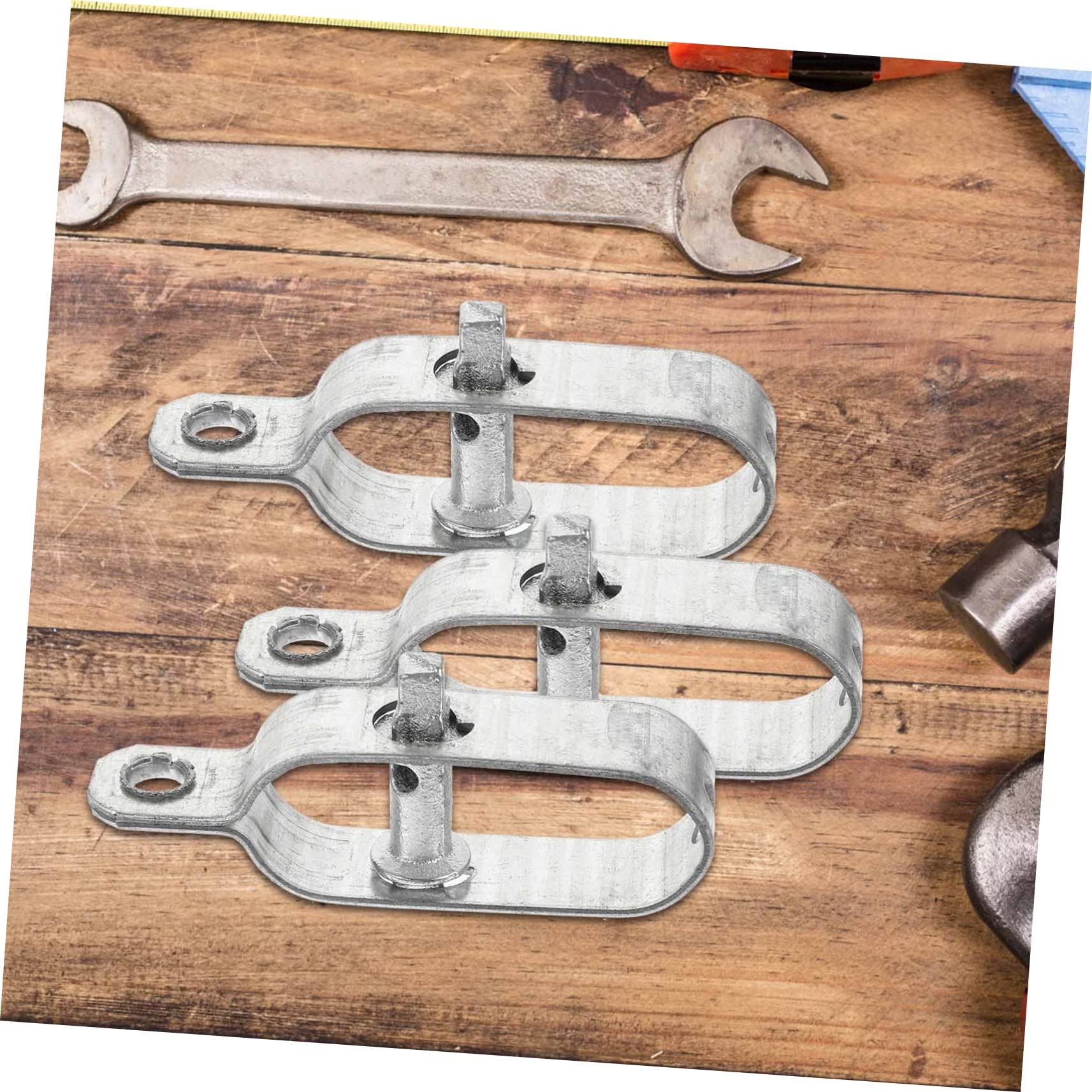 MAGICLULU 3 Series Tensor De Alambre Ajustado Herramienta De Alambre De Acero Tensor De Cuerda De Alambre De Jardín Tensores De Trinquete Pesado para En Línea Silver Planchar 10 Piezas X 3