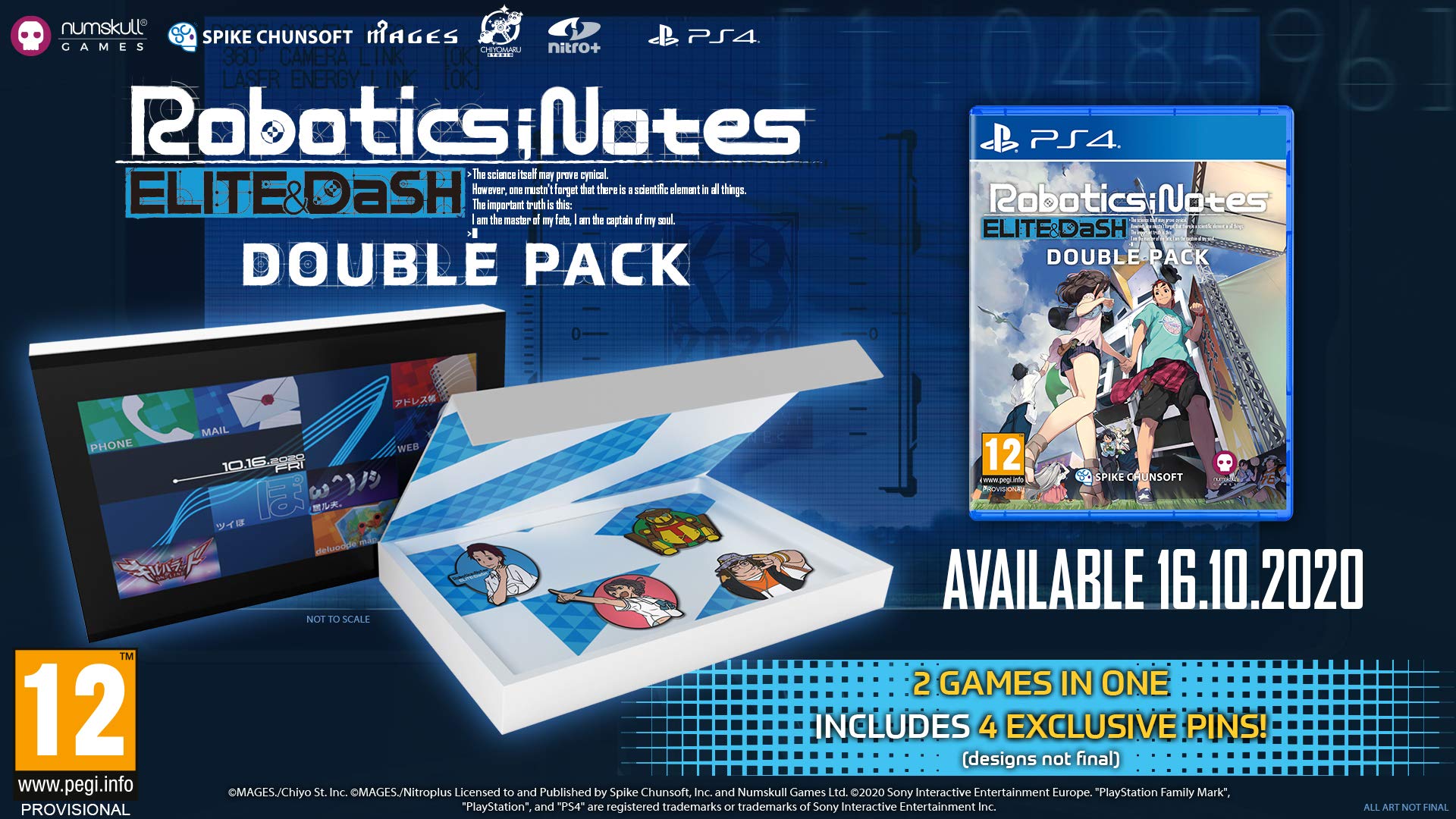 PlayStation4 - Robotics;Notes ELITE DaSH お得セット　ps4版 Amazon.com: ROBOTICS;NOTES ELITE & DaSH Double Pack