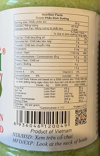 Dasavi Salsa de chile de limón para mariscos Salsa de chile vietnamita Muoi Chanh Ot, Nuoc Cham Hai San - 9.2 oz (paquete de 3)