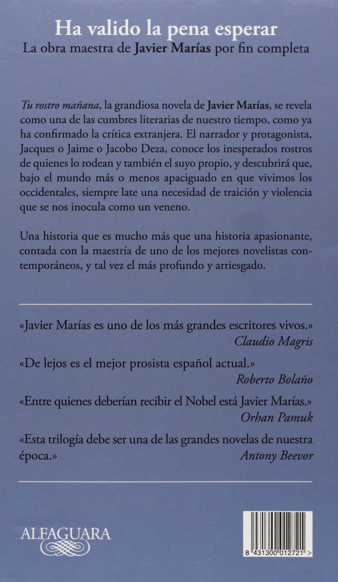 Pack trilogia Javier marias