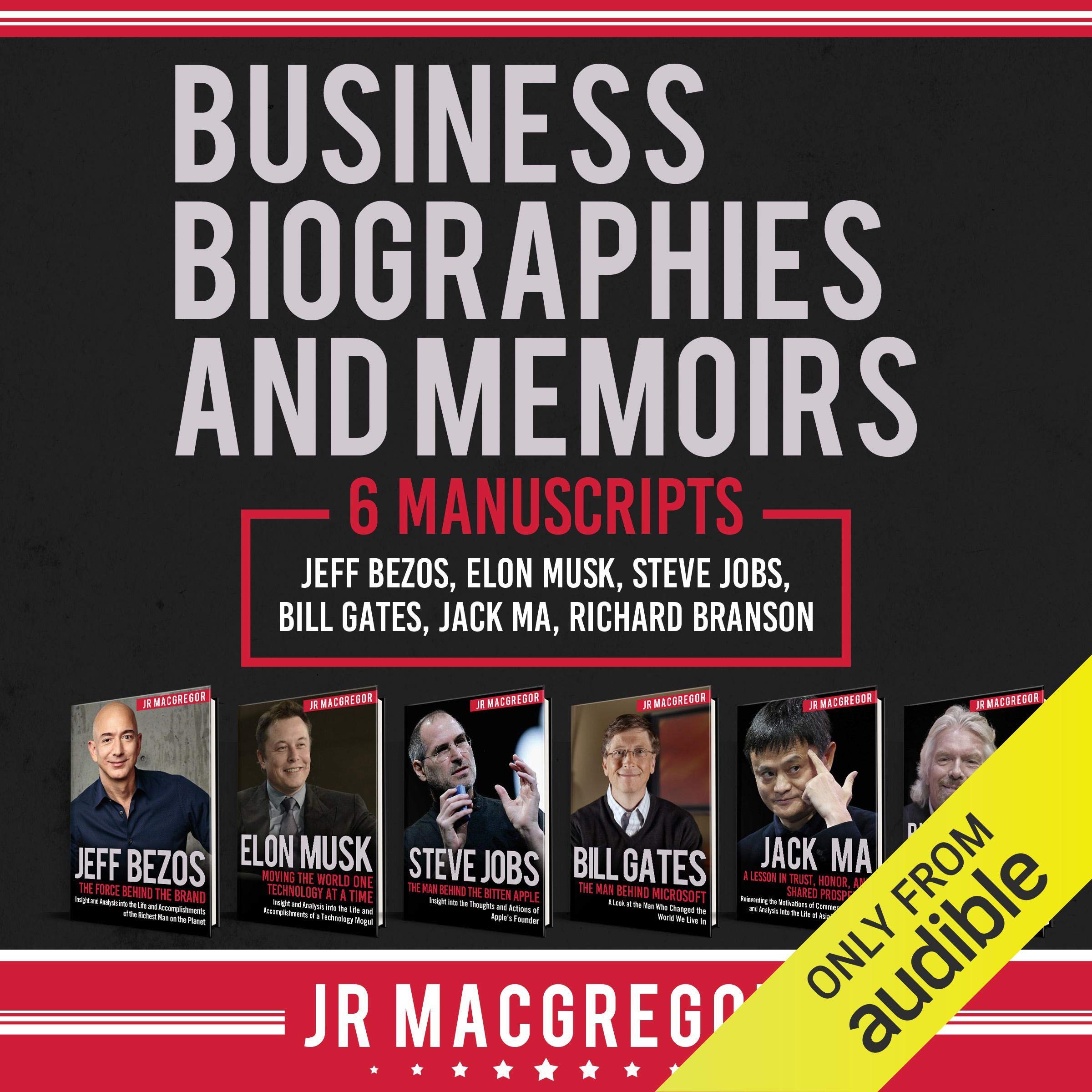 Business Biographies and Memoirs: 6 Manuscripts