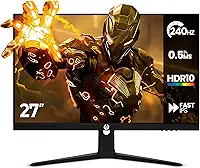 Monitor Gamer HAIZ LM27-E241B – 27" FHD, 240 Hz, 1 ms, HDR10, IPS
