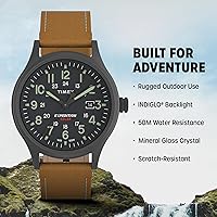 Vista 16 de Timex Reloj Expedition Scout de 1.575 in para hombre verde