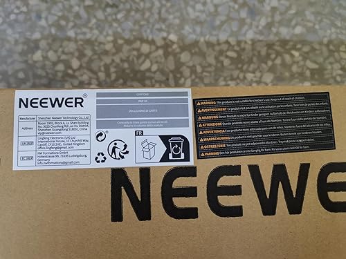 Miniatura 9 de NEEWER 2PCS Light Stand Kit, 79"/200cm Stainless Steel Heavy Duty Tripod Stand with 1/4" to 3/8" Adapter for Studio Softbox, Monolight, Reflector