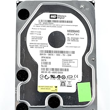 外付けハードディスク・ドライブ WD Caviar Blue 320GB HDD WD3200AAKS Western Digital Caviar Blue WD3200AAKX SATA Hard Drive