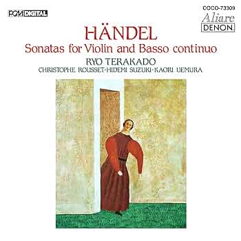 ヘンデル/ヴァイオリン・ソナタ集 [CD] Amazon.co.jp: ヘンデル/ヴァイオリン・ソナタ集: ミュージック