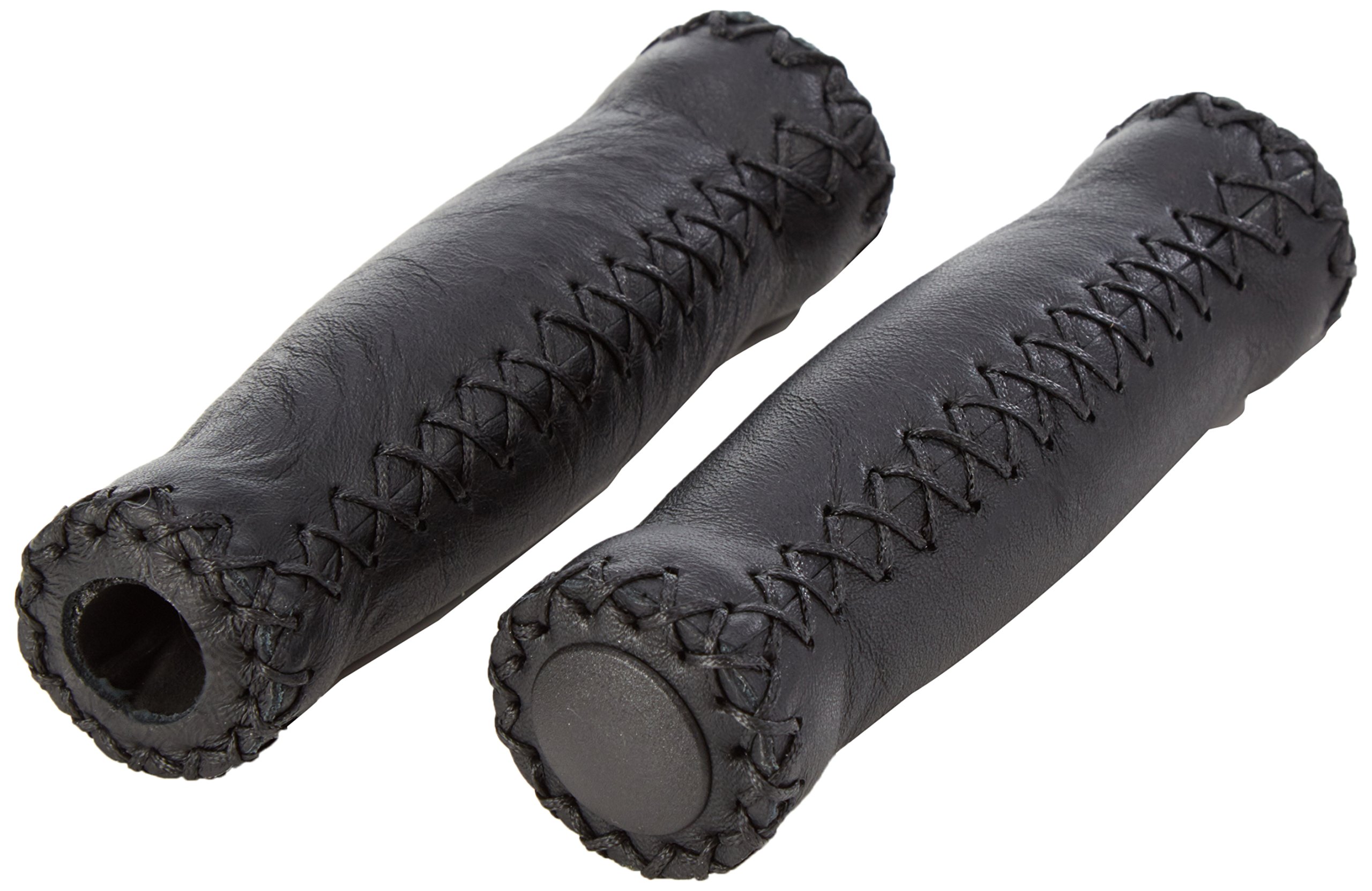 Velo Leather Grip - Black, 125 mm