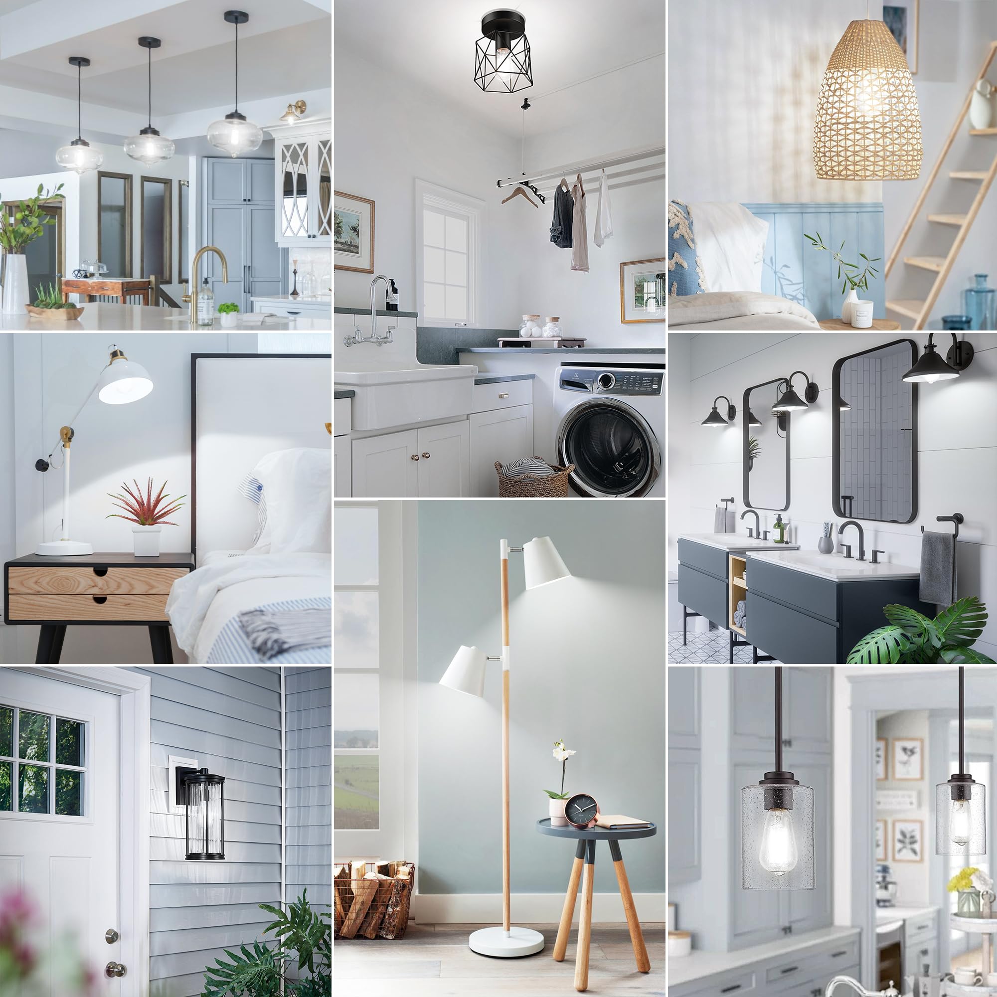 4-Pack Vintage Edison LED Bulbs 60W Equivalent 850LM 6W Edison Light Bulb Daylight White 5000K ST58 LED Filament — view 6