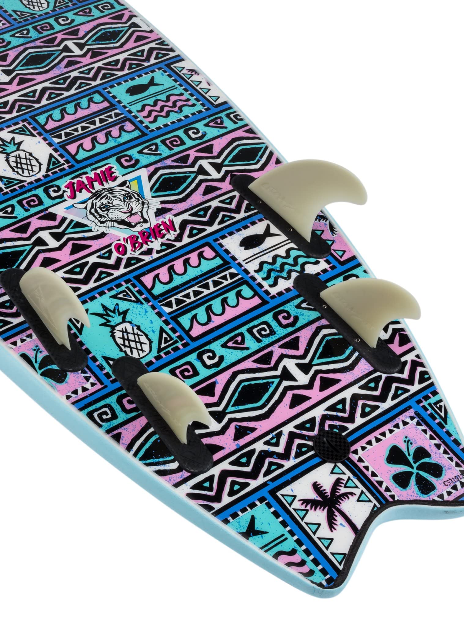 Amazon | Odysea Catch Surf Skipper Quad Job Pro 5フィート6