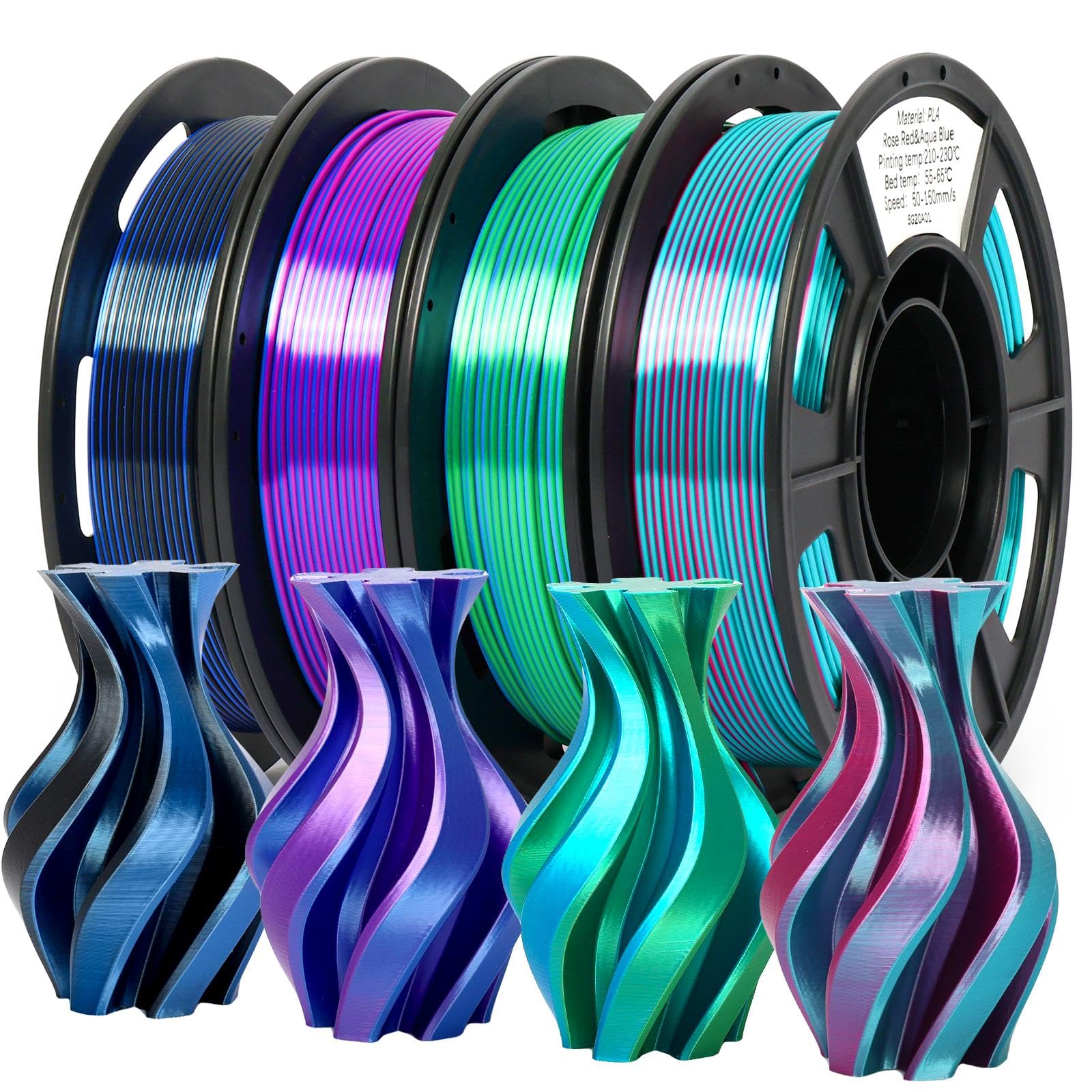 Epelay Dual Color Silk PLA Bundle