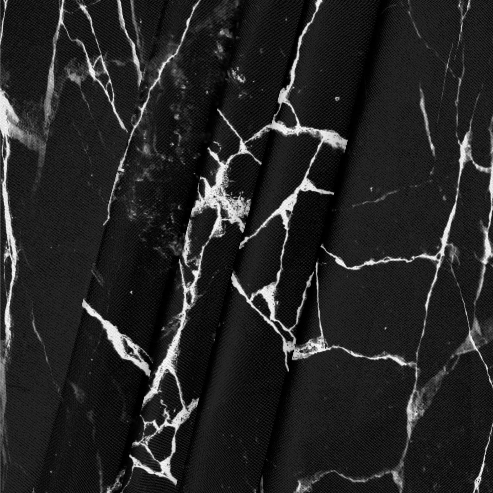 AUUXVA Marble Square Tablecloth with Elastic Edge,Chic Black Marble Fitted Table Cloth Waterproof Wipeable Square Table Cover for Dining Kitchen Party Indoor Outdoor Patio Table 34x34 Inch