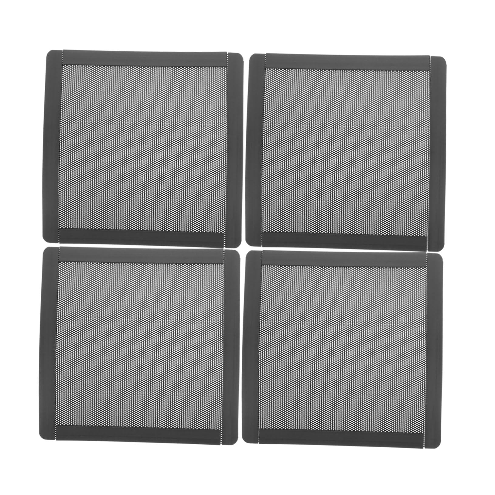 20 Stck. Pc Lüfter Staubschutzfilter Magnetisch Teiliges Feinmaschiges PVC Mesh Installieren gegen für Desktop Computer Gehäuse Geeignet