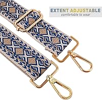 Vista 3 de Correa ajustable para bolso, correa ancha para bolso, correa de repuesto para bolso cruzado