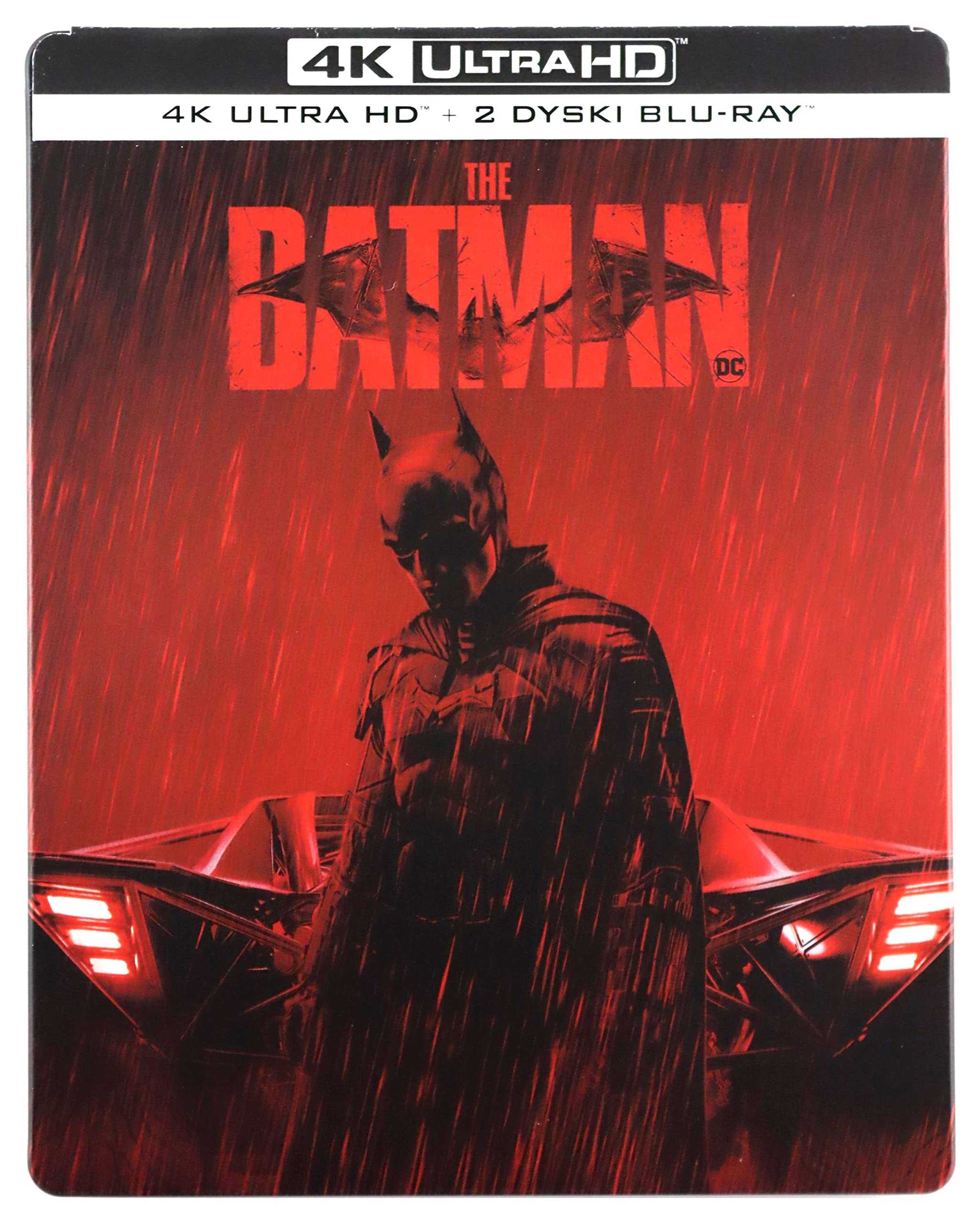 The Batman steelbook 4K [2Blu-Ray] [Region Free] (IMPORT) (Nessuna versione italiana)