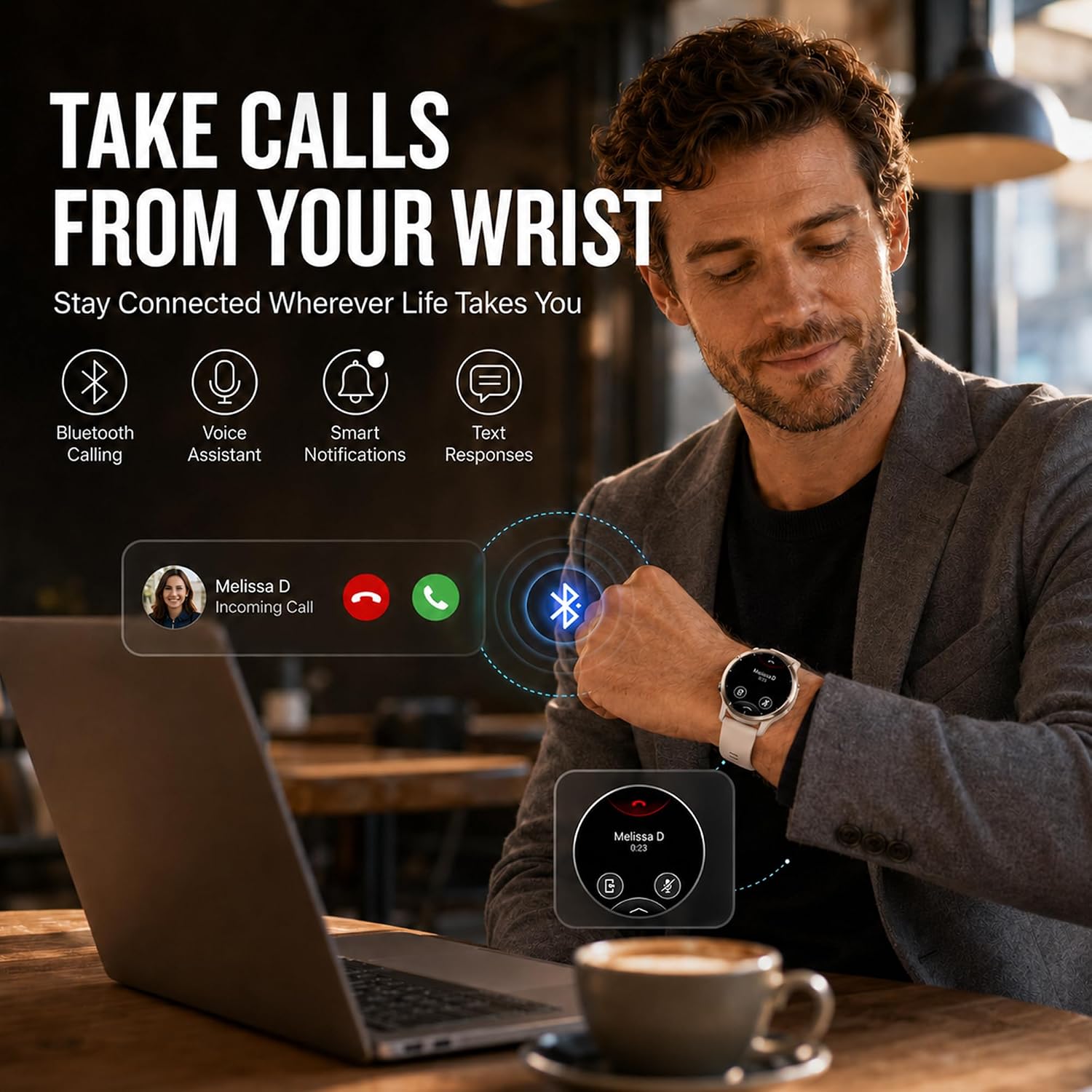Garmin Venu 3S GPS Smartwatch, 41mm Gold/Ivory, Fitness Tracker with 10-Day Battery & Sleep Coach - Includes Premium Charging Stand, Extra Power Cable & Port Protector Plugs (Renewed) image 5