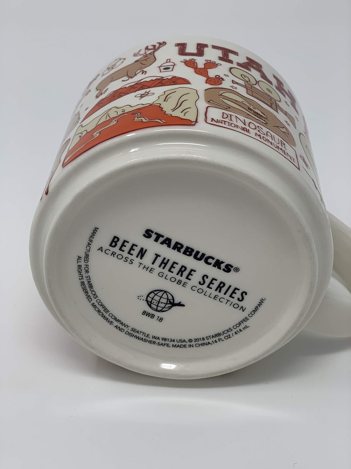 Starbucks UTAH Been There Series Coffee Mug 14 Oz