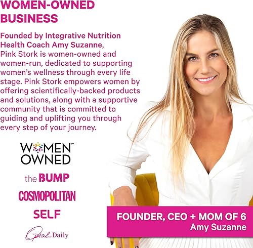 Miniatura 5 de Pink Stork Gotas para dormir para bebés, apoyan naturalmente el sueño sin melatonina para bebés, niños pequeños y niños, ayudan a dormir con