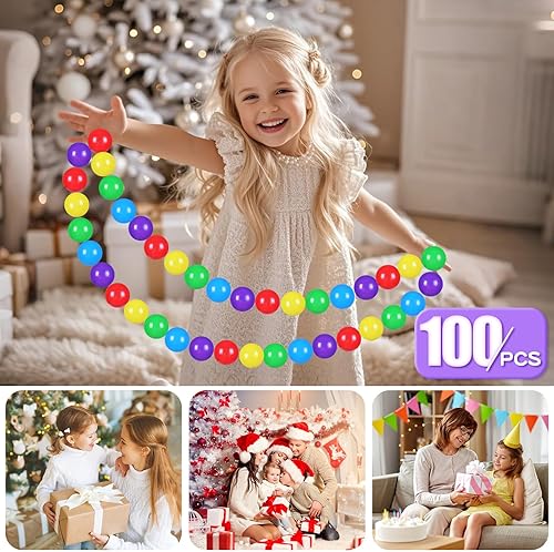 Miniatura 3 de GOGOSO Pelotas de Piscina de Pelotas para Niños Pequeños, Pelotas de Juego de Plástico para Bebés, Pelotas Suaves de Colores Pastel para Niños No